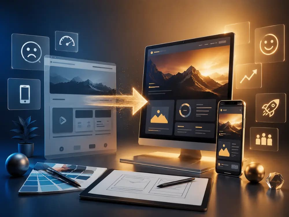 Website redesign in 2026: 7 reasons to modernise your site and turn more visitors into loyal customers