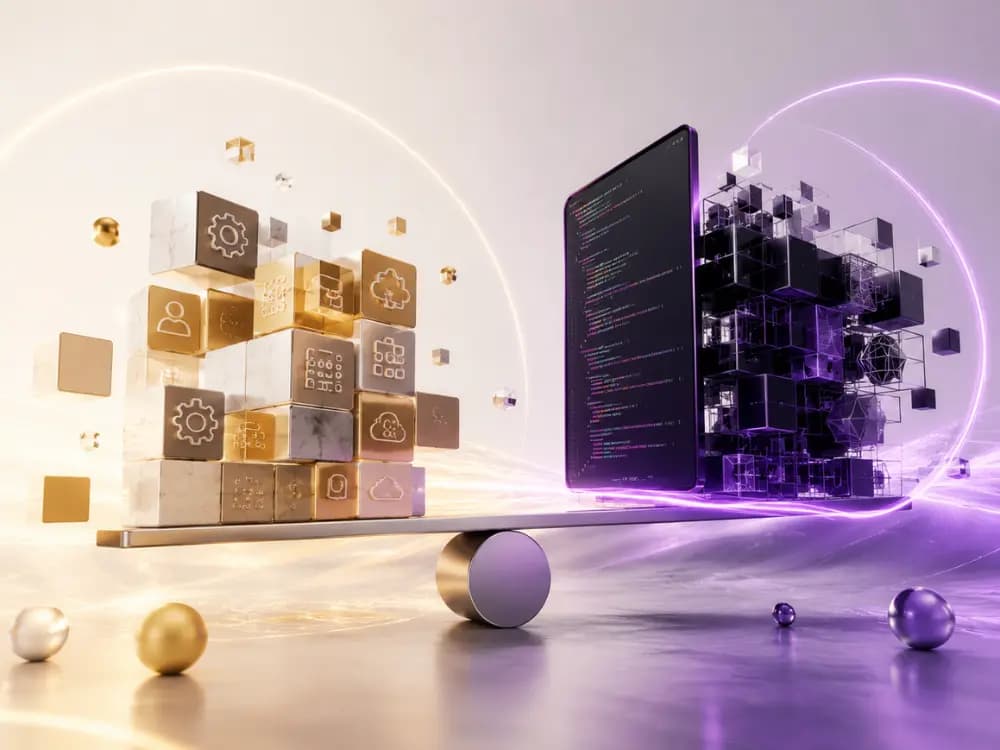Low-code versus custom development in 2026: benefits, limits and how to choose the right approach for your app